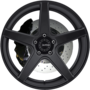 KM685 DISTRICT Satin Black Wheels
