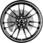 DRIFTA SATIN BLACK PIPED Wheels