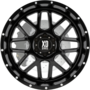 XD820 GRENADE Satin Black Wheels