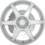 MR143 CS6 Hyper Silver Wheels