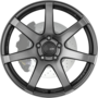 PF07 Dark Silver Wheels
