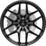 JAGER-DYNA 6-stud  SATIN BLACK Wheels