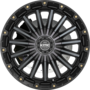 KM102 SIGNAL Satin Black With Gray Tint Wheels