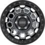 KM545 TREK Satin Black With Gray Tint Wheels