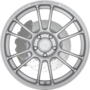MR146 SS6 Hyper Silver Wheels