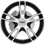 ESTRELLA 2 GLOSS BLACK MACHINED Wheels
