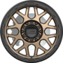 XD135 GRENADE OR Matte Bronze Matte Black Lip Wheels