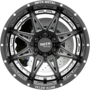MO993 HYDRA Gloss Black Milled Wheels