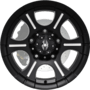 Trax Satin Black - Milled Pin Wheels