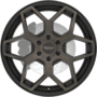 AR916 SATIN BLACK W/ DARK TINT CC Wheels