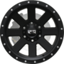 134 Matte Black Wheels