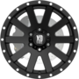 XD818 HEIST Satin Black Wheels