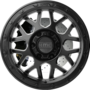 KM535 GRENADE OFF-ROAD Matte Gray Matte Black Lip Wheels