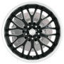 CHEETAH GLOSS BLACK/MACHINED LIP Wheels