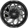 MO999 Gloss Black Milled Wheels