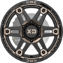 XD840 SPY II Satin Black Dark Tint Wheels
