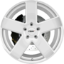 BRISTOL SILVER W/ MIRROR-CUT FACE Wheels