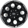 BULLET GLOSS BLACK MACHINED LIP Wheels
