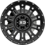 XD829 HOSS II Satin Black Machined Gray Tint Wheels