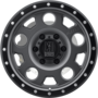 XD126 ENDURO PRO Matte Gray W Black Reinforcing Ring Wheels