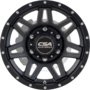 Renegade Caravan/Trailer Satin Black Wheels