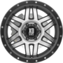 XD128 MACHETE Machined Face Black Ring Wheels
