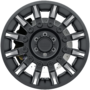 MISSION MATTE BLACK W/ MACHINED TINTED SPOKES Wheels