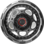 XD837 DEMODOG Satin Black Gray Tint Wheels