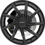 KM705 BURST Gloss Black Wheels
