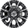 HE791 MAXX Gloss Black Milled Wheels