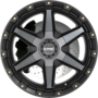 KM101 TEMPO Satin Black With Gray Tint Wheels
