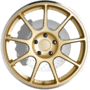 MR138 Gold Machined Lip Wheels