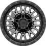 XD842 SNARE Gloss Black Gray Tint Wheels