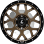 POLARIS BRONZE WITH BLACK LIP Wheels