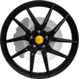 CORSA Satin Black Wheels
