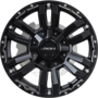 VAPOUR MATT BLACK MACHINED Wheels