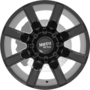 MO804 SPIDER Gloss Black Wheels