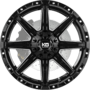 BLADE Gloss Black Milled Wheels