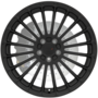 TURBINA MATTE BLACK Wheels
