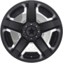 XD811 ROCKSTAR II Matte Black Wheels