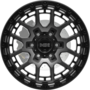 GRAVEL PASSION BLACK + SATIN BLACK LIP Wheels