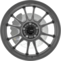 Hypergram Matte Grey Wheels