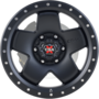 Riot CSA-X Satin Black Wheels