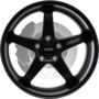 D-1FC SATIN BLACK Wheels