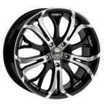 Image of CSA Wheels Shaker Gloss Black Machine Face