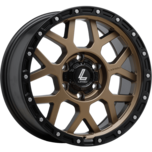 Image of LENSO Wheels MX-POLARIS BRONZE WITH BLACK LIP