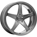 Image of LENSO Wheels D-1Forged BRUSHING FINISH WITH BLACK TINT CLEAR