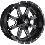 Image of FUEL OFFROAD Wheels MAVERICK 1-PIECE GLOSS BLACK MILLED