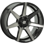 Image of Diesel Wheels Avalanche Machined Face Black Grey tint