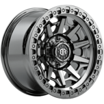 Image of Black Rock Wheels Cage Black Chrome